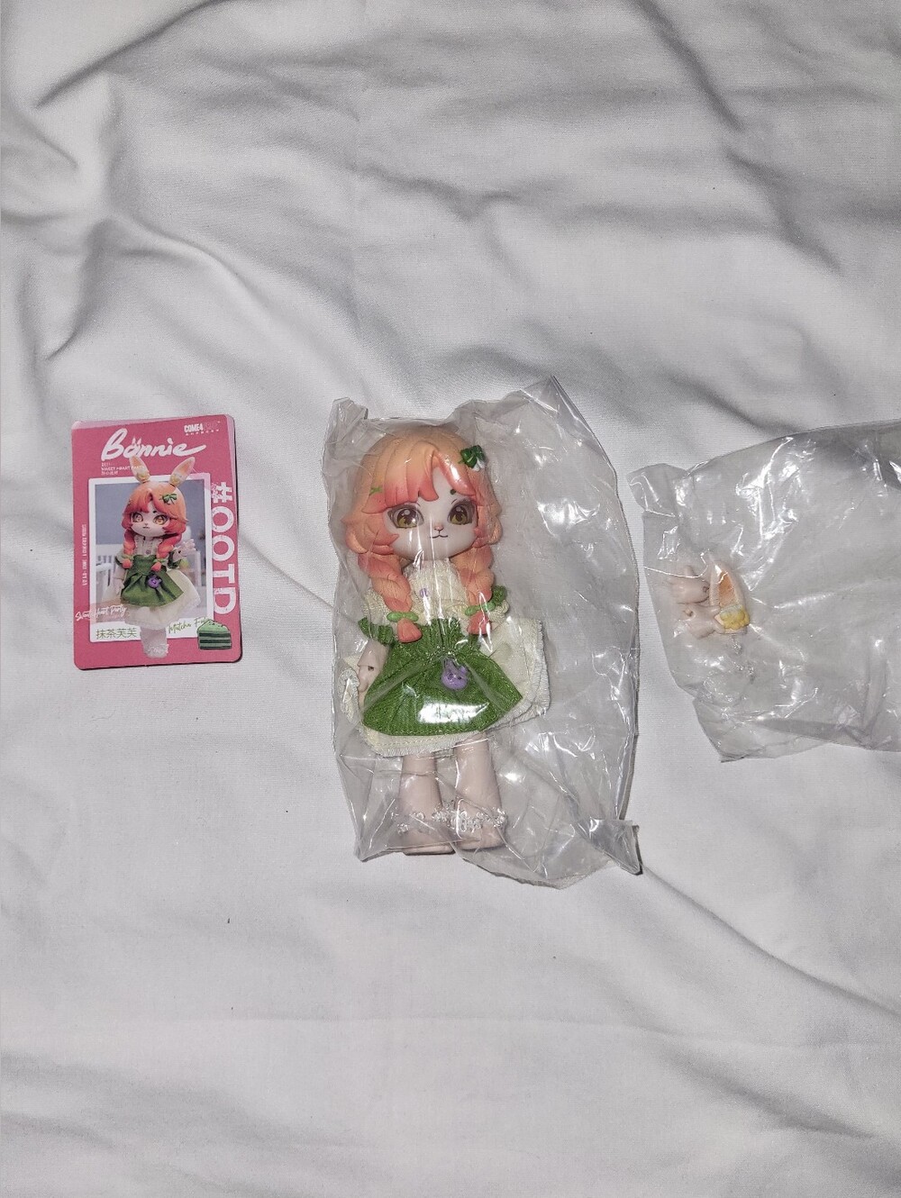 Bonnie Doll in Green Dress - Pink & Green Kids Toy
